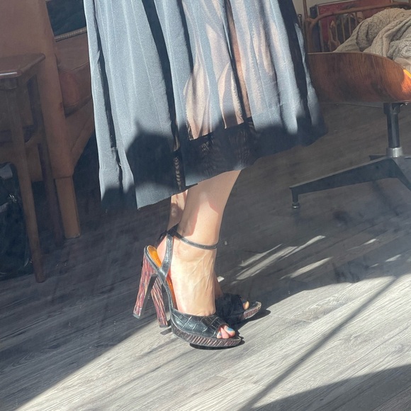 1990s Cavalli designer heels, size 8 - Picture 5 of 5